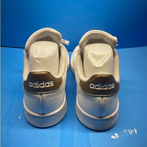 Adidas Women's Size 9 Cloudfoam Comfort Advantage Shoes White Rose Gold - Picture 7 of 10